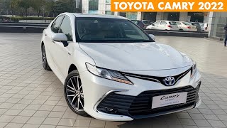 Toyota Camry 2022 Facelift  India’s most affordable Full Hybrid car [upl. by Nebuer884]