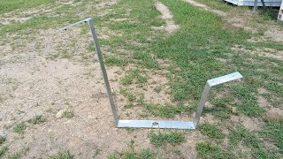 Simple and easy solar ground mount systemPart 3 HV solar Series [upl. by Aihseken]