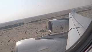 Emirates A340 takeoff KWIDXB [upl. by Aderb541]