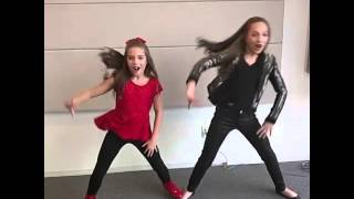 Maddie amp Mackenzie Ziegler Hit That NaeNae [upl. by Tamra897]