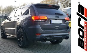 Jeep Grand Cherokee SRT WK2  Wydech Borla SType Catback Exhaust  Wydechowepl [upl. by Cyndie]