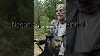 TWD Negan kills Alpha twd thewalkingdead youtubeshorts [upl. by Annemarie]