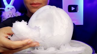 ASMR COTTON ICEONLY BITES 1822ICE EATING [upl. by Llewkcor]