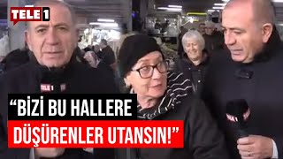 CHPli Gürsel Tekin salı pazarında yurttaşın derdini dinledi [upl. by Tamanaha21]