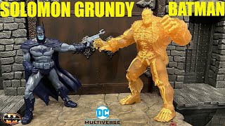 McFarlane DC Multiverse Arkham City Batman amp Solomon Grundy Detective Mode 2 Pack Figure Review [upl. by Bascomb]