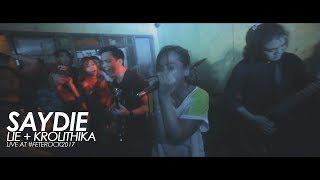 Saydie  Lie  Krolithika Live at FeteRock2017 [upl. by Maidy]