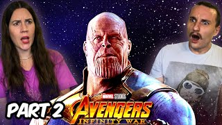 Avengers Infinity War PART 22 Film Reaction  FIRST TIME WATCHING [upl. by Ggerk]