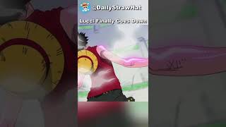 Luffy VS Lucci Final Moments  Enies Lobby onepiece anime [upl. by Kaasi745]