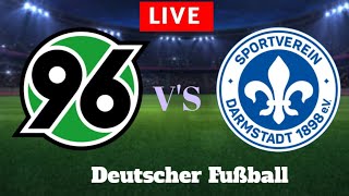 Hannover 96 gegen SV Darmstadt 98 LiveFußballErgebnis  Deutsche Bundesliga 2  2024 [upl. by Eelanna119]