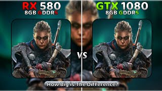 RX 580 vs GTX 1080  How Big is The Difference [upl. by Shanda]