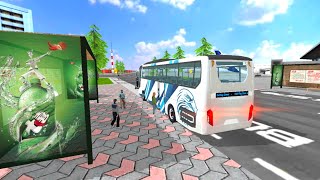 Bus Gameplay  Bus Driving Game  Bus Game  Top Bus Game  Bus Driving 3D  Indian Bus Gameplay [upl. by Garth]