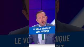 Le Rassemblement National veut interdire le voile islamique [upl. by Ecirpac]