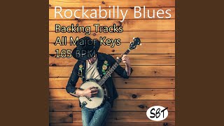 Rockabilly Blues Backing Track in C Major 165 BPM Vol 1 [upl. by Yatnoj]