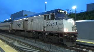 Southbound Amtrak 511 pulls into the Tacoma Dome Station [upl. by Gregoor295]