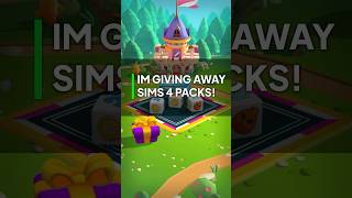 Im Giving Away Sims 4 Packs shorts [upl. by Egas]