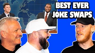 Colin and Che BEST EVER Joke Swaps SNL Weekend Update REACTION  OFFICE BLOKES REACT [upl. by Agnes814]