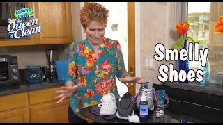 SMELLY SHOES  How to get ODORS out [upl. by Simonsen]