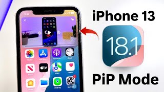 iOS 181  How to Enable Pip Mode for iPhone 13 Free [upl. by Doe]