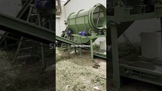 Trommel MachineSolid Waste Management machine swachhbharat swachhbharaturban [upl. by Ativak]