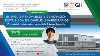 Energías renovables y generación distribuida en campus universitarios [upl. by Eladnar]