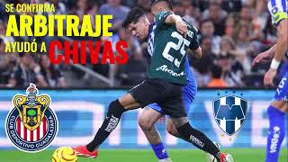 CHIVAS NOTICIAS SE CONFIRMA ARBITRAJE AYUDO A CHIVAS [upl. by Nylear]