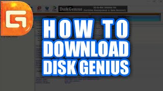 How To Download DiskGenius In Your Pc  Windows 10  HindiUrdu [upl. by Demha363]