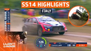 SS14 STAGE HIGHLIGHTS  WRC Rally Italia Sardegna 2023 [upl. by Zacks127]