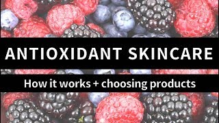 How Antioxidant Skincare Works and How to Choose Products  Lab Muffin Beauty Science [upl. by Sorkin985]