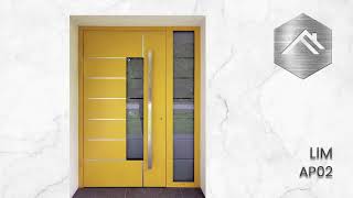 Aluminium front doors from Domadeco [upl. by Daniella]