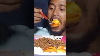 Noodles eating challenge mukbang asmr noodle shorts [upl. by Ennylcaj90]