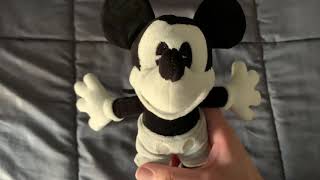 Black and White Mickey Mouse Plush Overview [upl. by Michella]