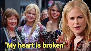 Nicole Kidman Mother Died  Leaves Venice Early After Moms Death  Nicole Kidman [upl. by Anassor537]