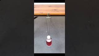 Matchstick left a water bottle 🤯😱diy experiment lifehacks fyp fypシ゚viral shorts exploreviral [upl. by Eatnoj]