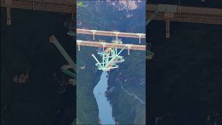 HUAJIANG GORGE BRIDGE UNDERCONSTRUCTION 花江峡谷特大桥 bridge construction engineering [upl. by Hadley455]