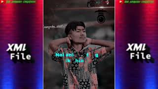 xed Lee song  new XML 🥀🥀 Manipuri song Sakthiba k edit [upl. by Sianna]