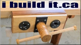 Homemade Woodworking Vise [upl. by Sheelah]