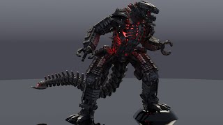 Mechagodzilla 2021 Remodel information Kaiju Universe [upl. by Oribella]