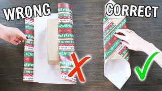 LifeChanging Gift Wrapping Hacks [upl. by Coltin]