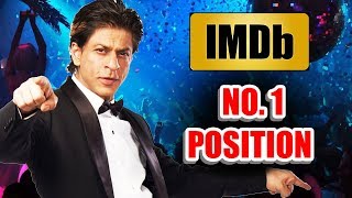 Shahrukh Khan On No1 Position In IMDb List Of Top 10 Actors [upl. by Staffan]