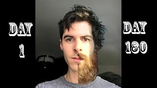 Six Month BEARD Timelapse in Lockdown [upl. by Dot648]