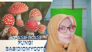 KLASIFIKASI JAMUR BASIDIOMYCOTA [upl. by Yrdua]