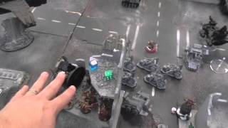 Dark Angels versus Chaos Space Marines [upl. by Rossen]