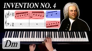 STORMY SCALES  Bach Invention no 4 in D minor  Analysis [upl. by Iveksarap]