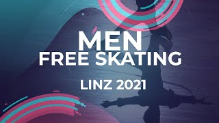 Louis WEISSERT GER  MEN FREE SKATING  Linz 2021 JGPFigure [upl. by Anaeli]