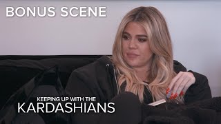 KUWTK  Khloé Kardashian Decides What to Do With Her Dogs Ashes  E [upl. by Leryt836]