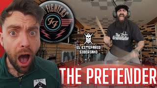 quotUK Drummer REACTS to FOO FIGHTERS  THE PRETENDER  DRUM COVER BY EL ESTEPARIO REACTIONquot [upl. by Rosenblum]