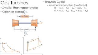 Thermodynamics Lecture 31 Brayton Cycle [upl. by Pearl]