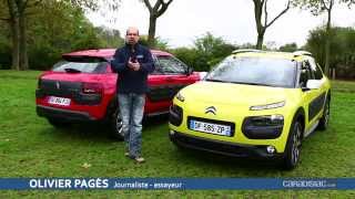 A lintérieur de la Citroën C4 Cactus [upl. by Llerdnek]