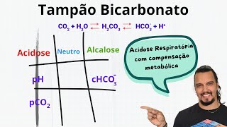 Acidose e alcalose respiratória Pacientes Fictícios para entender o Tampão Bicarbonato [upl. by Meris610]