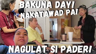 BUHAY AMERIKA BAKUNA DAY NI MADER NASORPRESA SI PADER SA KANYANG BISITA FILAM FAMILY VLOG [upl. by Ijic]